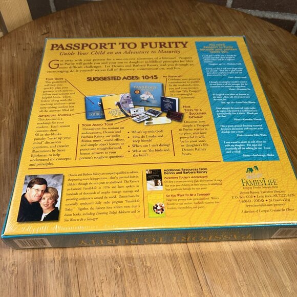 Passport to Purity Family life new unopened box Dennis & Barbara Rainey - Picture 3 of 3